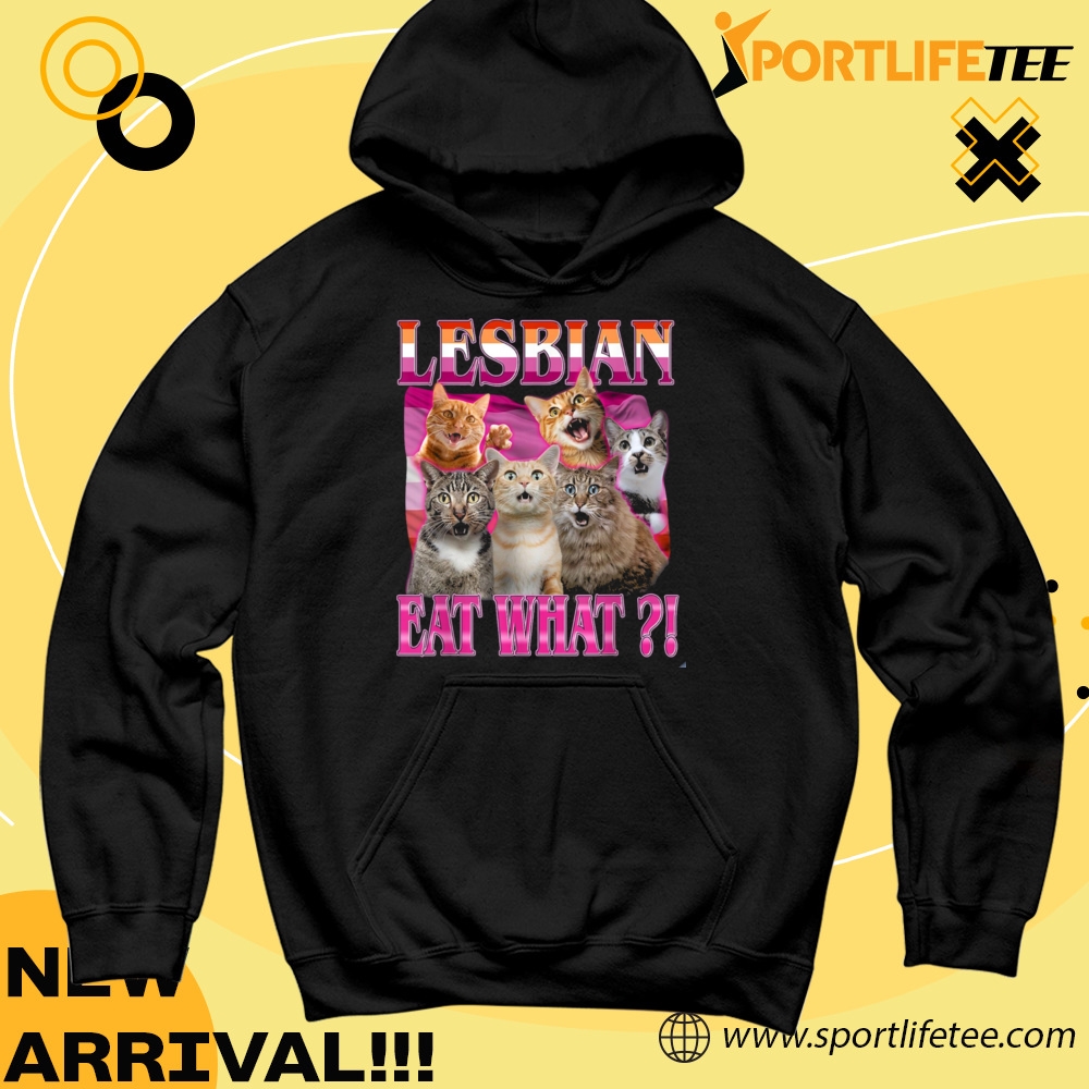 Lesbian Eat What Funny Cat  Shirt